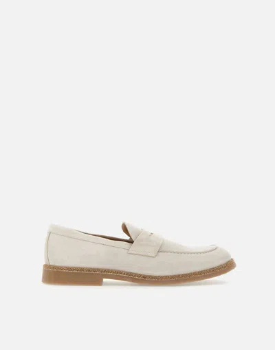 Eleventy Flat Shoes In Beige