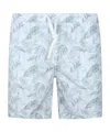 Eleventy Elastic Waist Swimming Trunks In Blue
