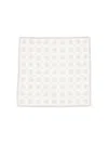 Eleventy Floral-print Handkerchief In White