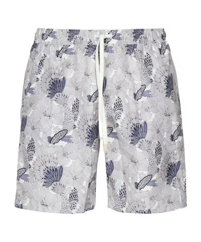 ELEVENTY ELEVENTY FLORAL SWIM SHORTS