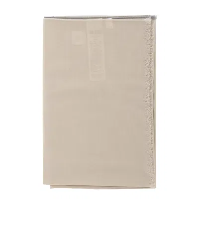 Eleventy Fringe-trim Scarf In Brown