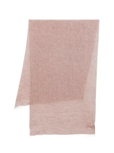 Eleventy Schal Mit Fransen In Pink
