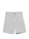 Eleventy Front-pockets Chino Shorts In Blue