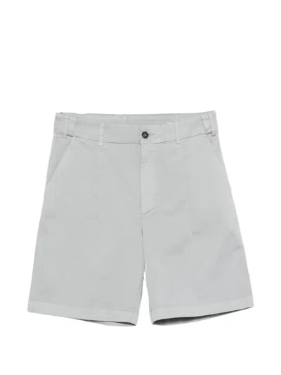 Eleventy Front-pockets Chino Shorts In Blue