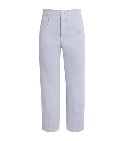 Eleventy Front-pleat Jeans In Multi