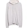 Eleventy Full Zip Cashmere Hoodie Sweater In Blue
