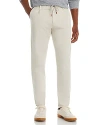 Eleventy Garment Dyed Slim Fit Jogger Pants In N Sand
