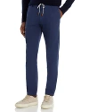Eleventy Garment Dyed Slim Fit Jogger Pants In Royal