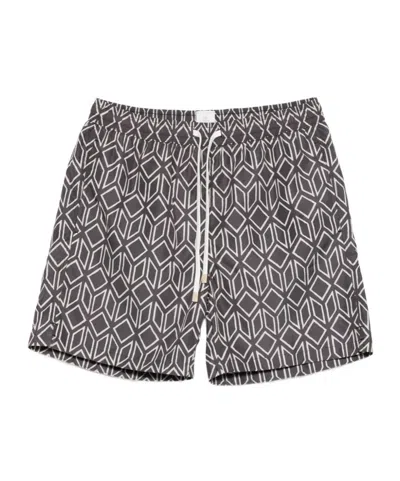 ELEVENTY GEOMETRIC PATTERN SWIM TRUNKS