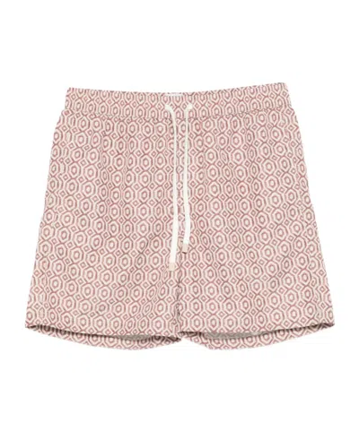 ELEVENTY GEOMETRIC PATTERN SWIM TRUNKS