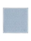 Eleventy Geometric-print Handkerchief In Blue