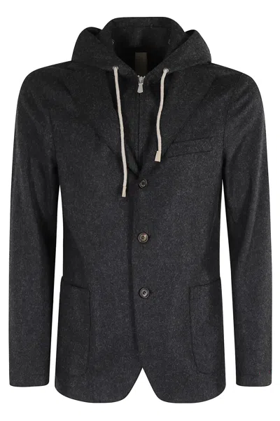 Eleventy Giacca Monopetto In Black
