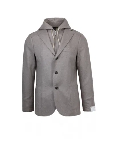 Eleventy Giacca Monopetto Grigia In Gray