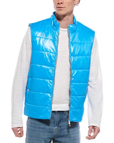 Eleventy Gilet Vest In Blue