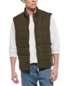Eleventy Man Vest Military Green Size 48 Polyamide In Green
