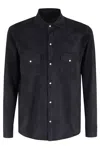 Eleventy Giubbino Camicia Texas In Blu