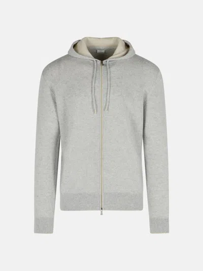 Eleventy Grey Cashmere Sweater In Gray