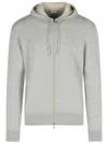Eleventy Grey Cashmere Sweater Men In Gray
