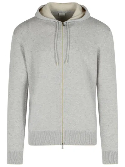 Eleventy Grey Cashmere Sweater Men In Gray