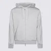 ELEVENTY GREY COTTON SWEATSHIRT