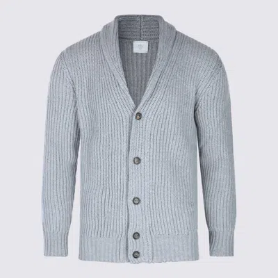 ELEVENTY GREY WOOL KNITWEAR