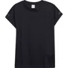 Eleventy Grosgrain Loop Detail T-shirt In Black