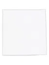 Eleventy Contrasting-border Linen Scarf In White