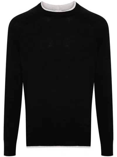 Eleventy Heavy Jumper In Black