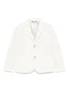 Eleventy Herringbone Blazer In 白色