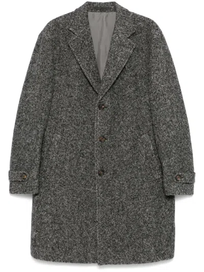 ELEVENTY HERRINGBONE COAT