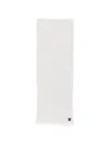 Eleventy 헤링본 패턴 스카프 In White
