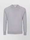 Eleventy Fine-knit Crew Neck Sweater In Gray