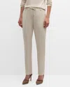 Eleventy Skinny Pants In Cream