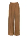 ELEVENTY HIGH-WAISTED LINEN TROUSERS