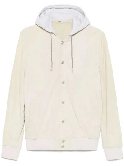 ELEVENTY ELEVENTY HOODED BOMBER