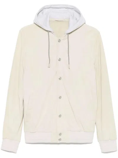 ELEVENTY ELEVENTY HOODED BOMBER