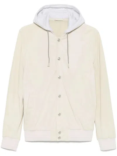 ELEVENTY HOODED BOMBER