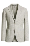 ELEVENTY ELEVENTY HOUNDSTOOTH WOOL & CASHMERE SPORT COAT