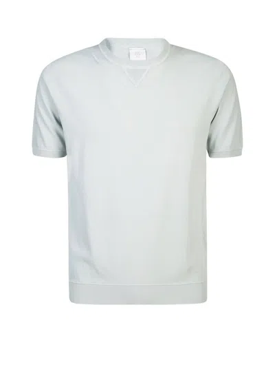 Eleventy Ice T-shirt In Cotton In Bianco