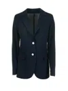 Eleventy Single-breasted Blazer In Blu
