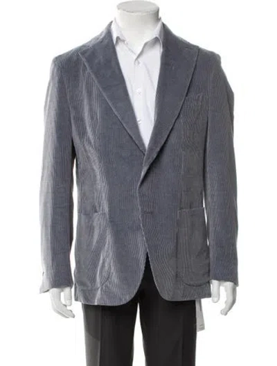 Pre-owned Eleventy Jacket In Blue