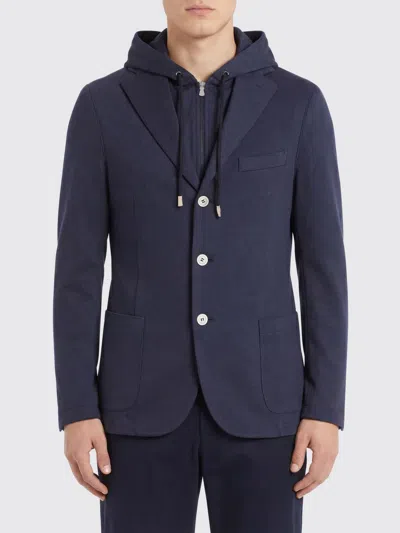 Eleventy Blazer Men  In Blue