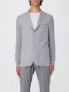 Eleventy Grey Single Breasted Jacket