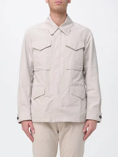 Eleventy Jacket  Men Color Sand In Neutral