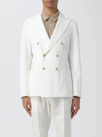 Eleventy Jacket  Men Colour White