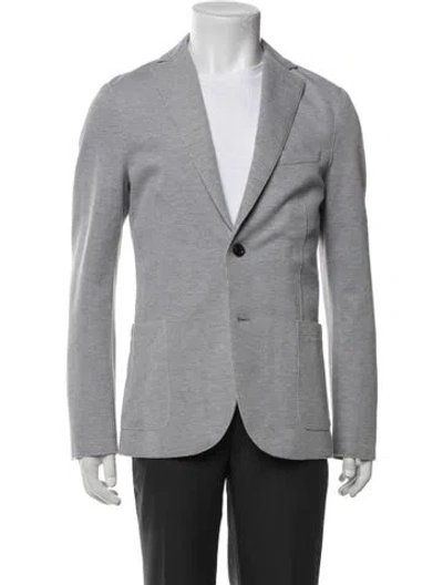 Pre-owned Eleventy Jacket In Gray