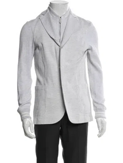 Pre-owned Eleventy Jacket In Gray