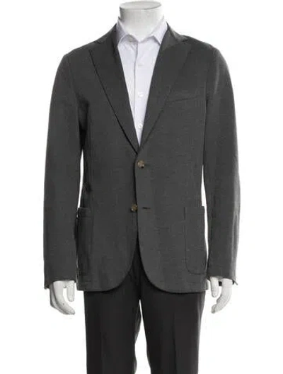 Pre-owned Eleventy Jacket In Gray