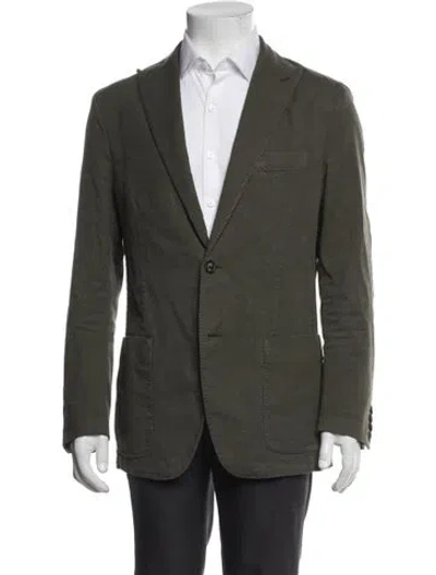 Pre-owned Eleventy Jacket In Green