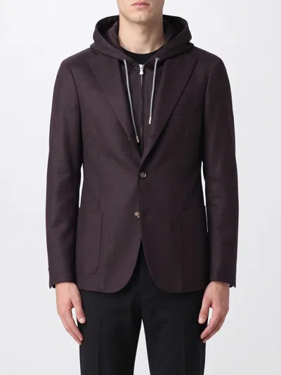 Eleventy Jacket Men In Brown